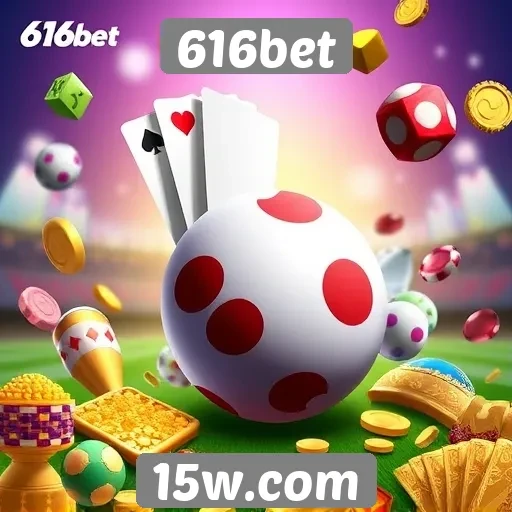 Variedade de jogos disponíveis em 616bet